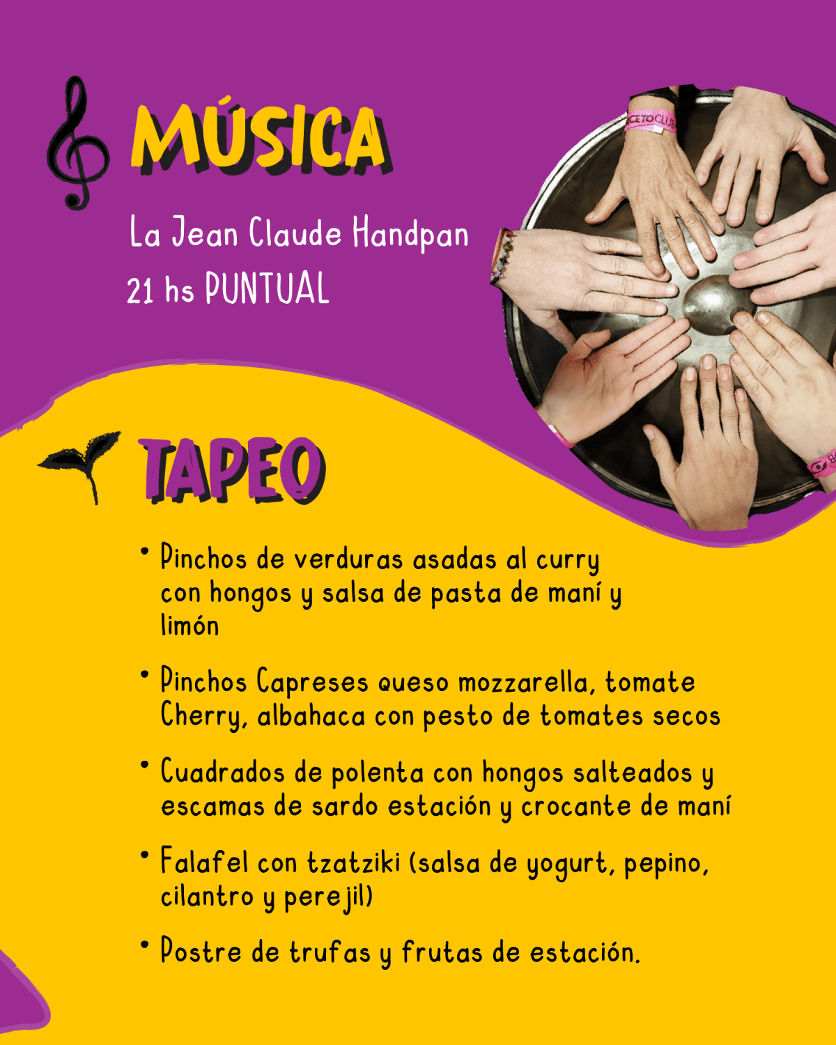 Encuentro MaasYoga Menu